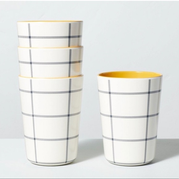 Hearth & Hand Other - Nwt hearth & hand w/magnolia table setting for melamine cups set of 4